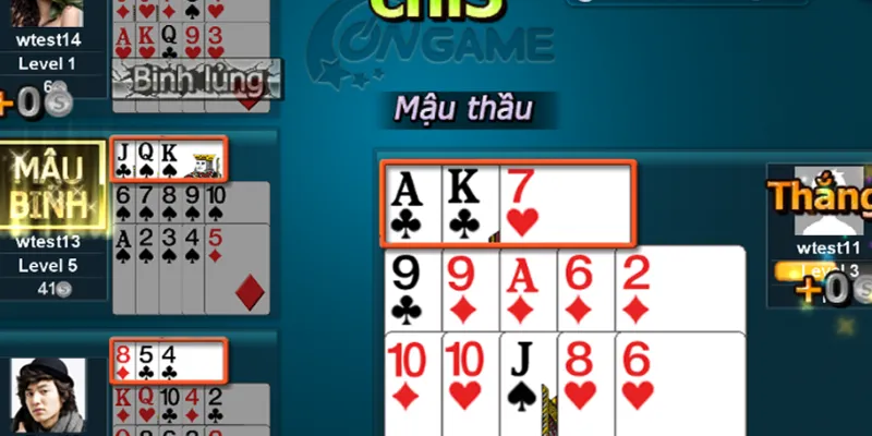 Nắm bắt nguyên tắc về thứ tự bài mậu binh